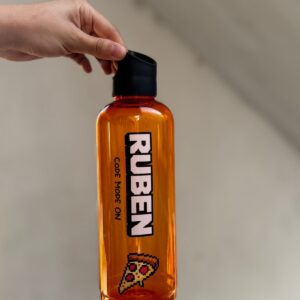 Delivery Pizza Mutaction In the Kitchen – Termo Naranja Personalizable